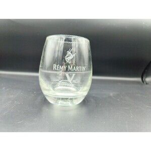 Remy Martin Champagne Cognac Brandy Stemless Wine Glasses France
